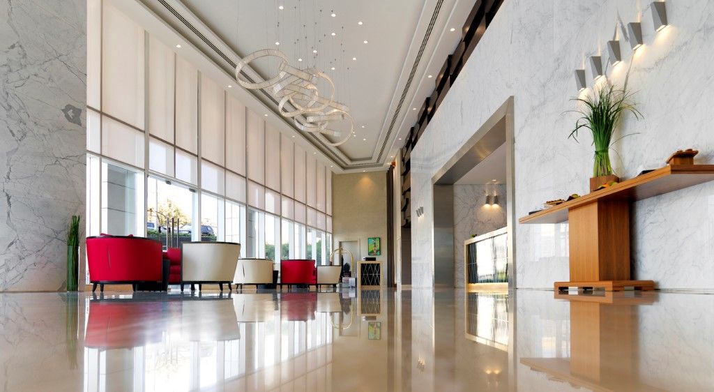 Damac Maison The Vogue Dubai Eksteriør billede Lobby